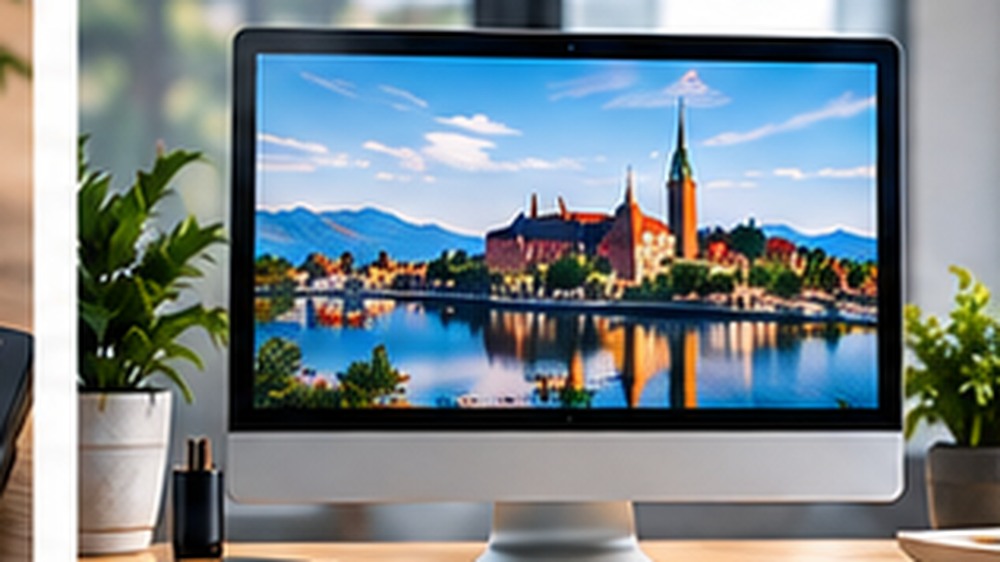 AI-illustration med detaljer om Webdesign og hjemmesider til virksomheder