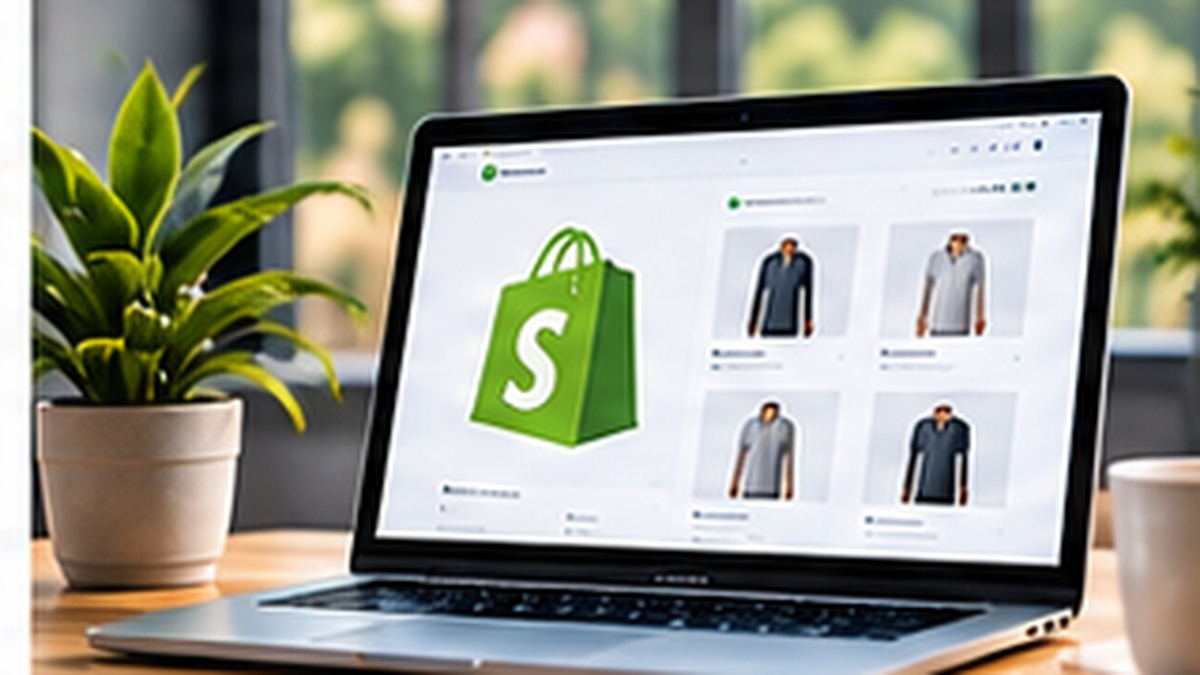 AI-illustration til Shopify webshop – professionel opsætning