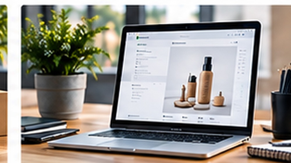 AI-illustration med detaljer om WooCommerce webshop i WordPress